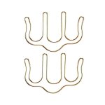 2pcs m forme mtal musique livre clip musique dossier papeterie evider clip musique tablatures pince ...