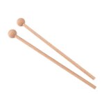 2pcs mallets en bois btons de percussion pour carillon d'nergie xylophone corbeau son baguettes pices ...