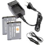2pcs n - el19 enel19 batterie et dc109e voyage chargeur compatible pour nikon coolpix s100 s2600 s2700 ...