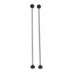 2pcs timbale maillet silicone en plastique multifonctionnel marimba tongue drum maillet timbale bton ...