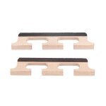 2pi�ces ha02 5 ? corde chevalet banjo en palissandre accessoires en bois