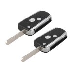 2x 2 boutons t�l�commande porte - cl�s coque pour jazz accord odyssey