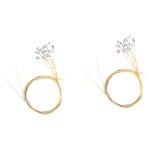 2x 21 cordes lyre harpe corde lyre corde petite harpe cordes accessoires instrument de musique 21 cordes ...
