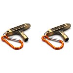 2x accessoires d'instruments de musique ensemble de batterie cl de rglage de la peau crochet mousqueton ...