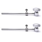 2x alliage d'aluminium grosse caisse pdale batteur kick drum pdale batteur percussion instrument accessor ...