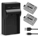 2x batterie lp - e5 1500mah et chargeur pour canon eos 450d, eos 500d, eos 1000d, rebel t1i, xs, xsi, ... 2x batterie lp - e5 1500mah et chargeur pour canon eos 450d, eos 500d, eos 1000d, rebel t1i, xs, xsi, ...