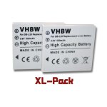 2x batteries vhbw set adaptes pour appareil photo sanyo xacti: vpc - ca6 active, vpc - ca9, vpc - ca8 ...