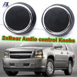 2x boutons audio arrire pour cadillac escalade chevrolet avalanche silverado banlieue tahoe gmc acadia ...