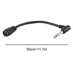 2x cble midi, 5 broches din vers 6. 35mm (1 / 4 pouce) cble d'extension audio stro mle