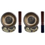 2x ensemble de chantants tibétains avec nouveau coussin stroker a double extrémité pour la méditation, ... 2x ensemble de chantants tibétains avec nouveau coussin stroker a double extrémité pour la méditation, ...