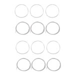 2x guitare classique six cordes sc12 nylon plaque argent super leger acoustique instrument de musique ...