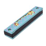 2x harmonica de motif de girafe en bois harmonica a rangees doubles 32 trous pour enfants bleu 2x harmonica de motif de girafe en bois harmonica a rangees doubles 32 trous pour enfants bleu