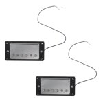 2x humbucker mini double bobinage milieu + pont compatible avec le style lp parties de guitare electrique ...