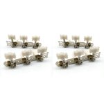 2x une paire de chevilles r�glage guitare accordeurs machine t�te blanche pour accessoires partie classique ...