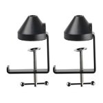 2x pince de table en m�tal robuste support porte - a - faux