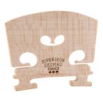 2x pont reglable pour violon en erable, parties de ajustees par taille 4 / le