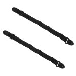 2x sangle de guitare mediators de guitare ceinture bracelet noire de guitare d'ukulele acoustique extremites ... 2x sangle de guitare mediators de guitare ceinture bracelet noire de guitare d'ukulele acoustique extremites ...