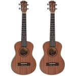 2x ténor acoustique electrique ukulélé 26 pouce guitare 4 cordes fabriqué a la main bois guitariste acajou ... 2x ténor acoustique electrique ukulélé 26 pouce guitare 4 cordes fabriqué a la main bois guitariste acajou ...