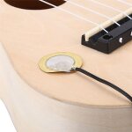 2x transducteur de guitare acoustique pr - cbl amplificateur piezo jack accessoire de prise