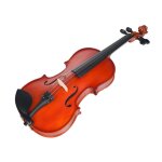 3 / 4 violon haute brillance / mate finition violon etudiant violon w / etui + archet pour biginner violon ...