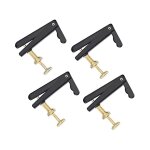 3 / 4 4 / 4 violon trimmer black silver string hook 4pcs metal trimmer violon accessoires