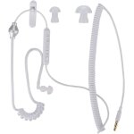 3. 5mm anti - rayonnement ecouteur tube a air ecouteur stro stro ecouteur ecouteur bobine unilatrale ...