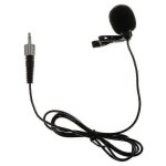 3. 5mm lavalier lapel tie clip sur microphone mic pour sennheiser noir