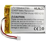 3. 7v 523450p 1100mah batterie au lithium rechargeable pour corsair void elite rgb corsair virtuoso rgb ... 3. 7v 523450p 1100mah batterie au lithium rechargeable pour corsair void elite rgb corsair virtuoso rgb ...