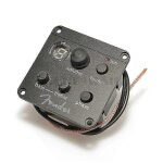3 bandes de guitare acoustique micro isys fender intgr prampli eq basse mdium aigu avec tuner volume ...