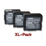 Vhbw 3x batterie compatible avec hitachi dz - mv350e, dz - mv350a, dz - mv380e, dz - mv380a, dz - mv550a ...