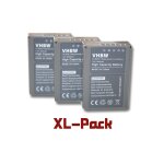3 batteries 850mah pour appareil photo olympus om - d, omd, e - m5, em5, pen e - p5, om - d, e - m1, ...