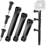 3 in 1 aluminum alloy helmet extension arm kit, lightweight and durable extension arm swivel arm compatible ... 3 in 1 aluminum alloy helmet extension arm kit, lightweight and durable extension arm swivel arm compatible ...