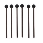 3 paire langue en bois tambour b�tons mallets b�tons bateurs percussion instrument accessoire