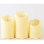 3 pcs bougie de balan�oire electronique shaker etanche en plastique