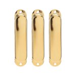 3 pcs guitare electrique simple bobine micro couverture cuivre instrument accessoire set kit or 3 pcs guitare electrique simple bobine micro couverture cuivre instrument accessoire set kit or