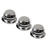3 pcs guitare métal top hat tone tuning boutons pour fender guitare electrique jazz bass lp st chrome ... 3 pcs guitare métal top hat tone tuning boutons pour fender guitare electrique jazz bass lp st chrome ...
