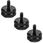 3 pices adaptateur griffe camera, daptateur hot shoe, vis d'adaptation, filetage 1 / 4 , vis de trpied ...