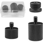 3 pice adaptateur de support micro vis microphone 1 / 4mle  5 / 8femelle, 5 / 8mle  1 / 4femelle ...