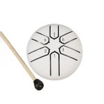 3 pouces 6 tons acier langue tambour mini main panique tambours avec baguettes percussion instruments ... 3 pouces 6 tons acier langue tambour mini main panique tambours avec baguettes percussion instruments ...