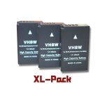 Vhbw 3x batteries compatible avec nikon 1 aw, j, j2, j3, s, v3 appareil photo aprn (850mah, 7, 4v, li ...