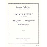 Jacques del�cluse : 30 etudes cahier 2 pour timbales - recueil timbales 9790046242885 al24288
