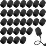30 pcs bonnette micro pour micro - cravates, mousse micro, mousse micro casque, mini microphone casque ...