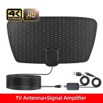 3000 miles 8k antenne tv num�rique dvb - t2 int�rieure avec amplificateur booster 1080p antenne pour ...