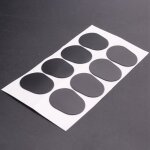 32 pcs alto / ténor sax clarinette embouchure patches pads coussins, 0. 8mm noir 32 pcs alto / ténor sax clarinette embouchure patches pads coussins, 0. 8mm noir