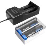 [3600mah] pack de 2 piles pour batterie suprieure plate de 3. 7v  dessus plat, batterie plate rechargeable ...