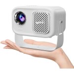 ¿360rglable mini vidoprojecteur bluetooth wifi portable, 1080p full hd projecteur vido 4k, 9500lumen ...