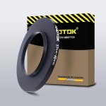 37mm vers objectif 49mm adaptateur d'objectif, bague d'adaptation de filtre 37mm a 49mm, compatible avec ...
