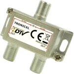 3d 4k hd uhd répartiteur 2 voies bk câble repartiteur d'antenne tv satellite pour tnt télévision par ... 3d 4k hd uhd répartiteur 2 voies bk câble repartiteur d'antenne tv satellite pour tnt télévision par ...