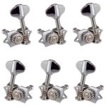 3l3r 6pcs 1 :18 guitare corde accordage chevilles accordeur machine t�tes boutons tuning touches pour ...