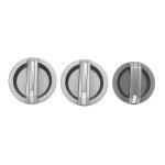 3pcs ac boutons de contr�le ub9b - 61 - 195 climatiseur chauffage ventilateur bouton de commande interrupteur ...